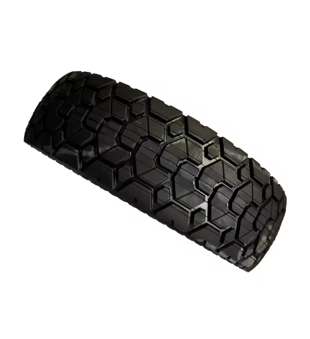 Tubeless off-road tyre for Segway Ninebot electric scooters, showcasing the tread pattern.