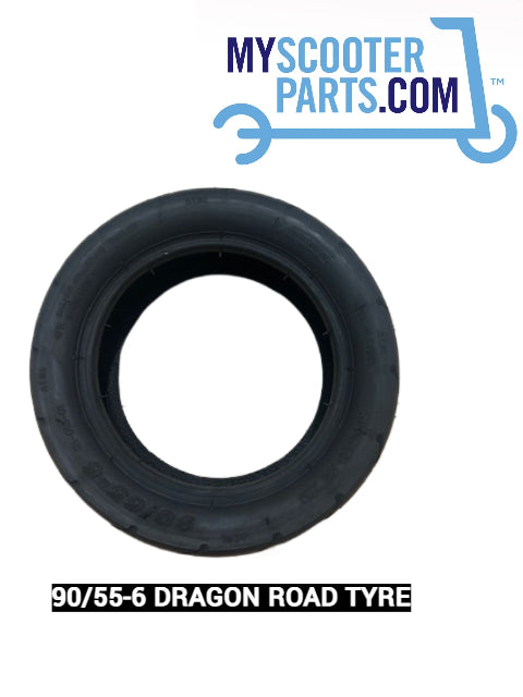 90/55-6 ROAD TREAD TYRE DRAGON