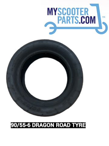 90/55-6 ROAD TREAD TYRE DRAGON