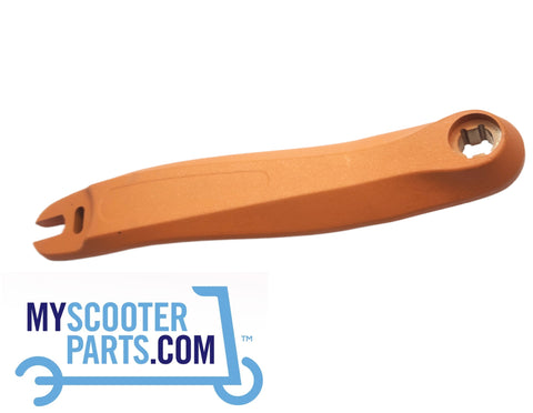 G2 PRO SWING ARM RIGHT FRONT ORANGE KUGOO KUKIRIN VELOZ
