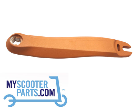 G2 PRO SWING ARM RIGHT REAR ORANGE KUKIRIN KUGOO VELOZ