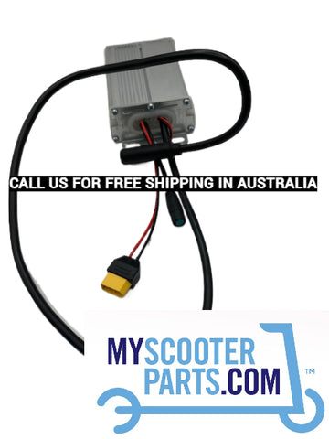 Mercane WideWheel Pro Controller for 2019 and 2020 models. Replacement controller with 48V - 15A specifications. Available for front and rear positions with long and short motor cables. Original Mercane part.