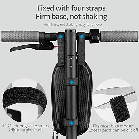 Handle Bar Bag (Water Resistant) with built-in USB port